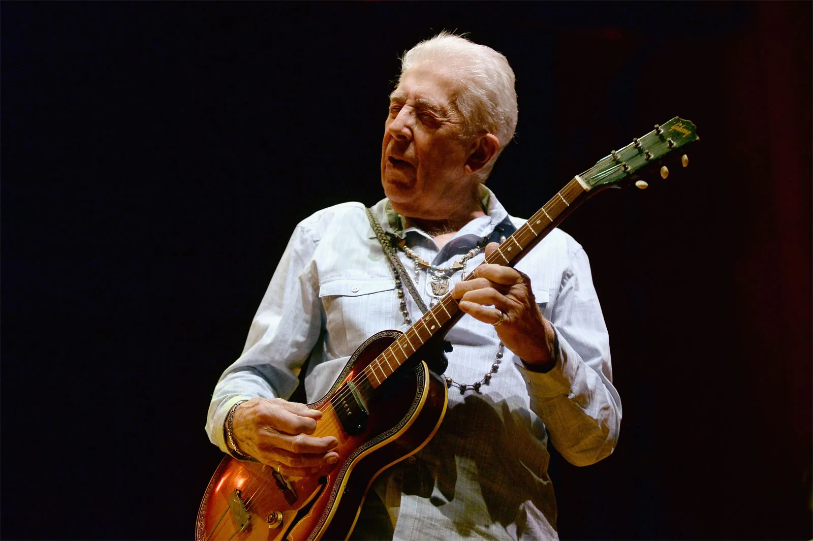 John Mayall alla chitarra